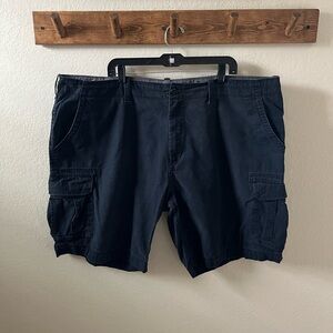 Arizona Jean Co Men’s Big & Tall Cargo Pants | Waist 48 | Black | 100% Cotton